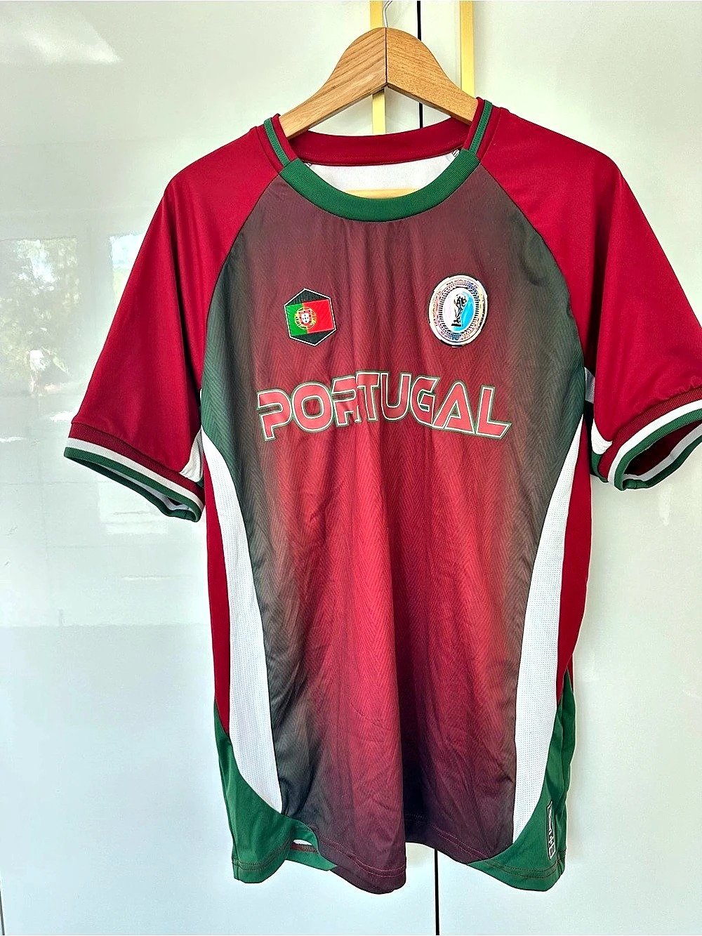 Portugal FIFA World Cup Official Licensed Soccer Jersey Shirt Large